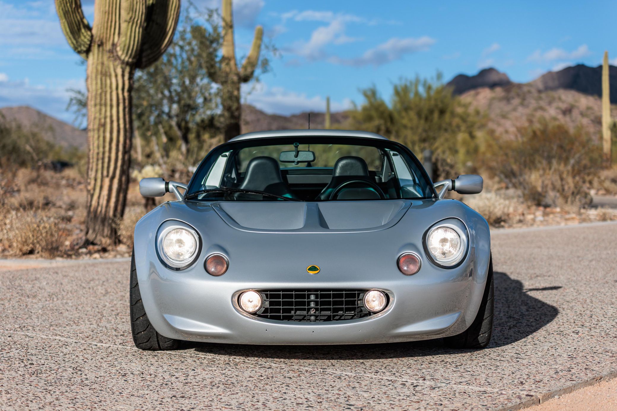 Front view of a 1999 Lotus Elise 111 S