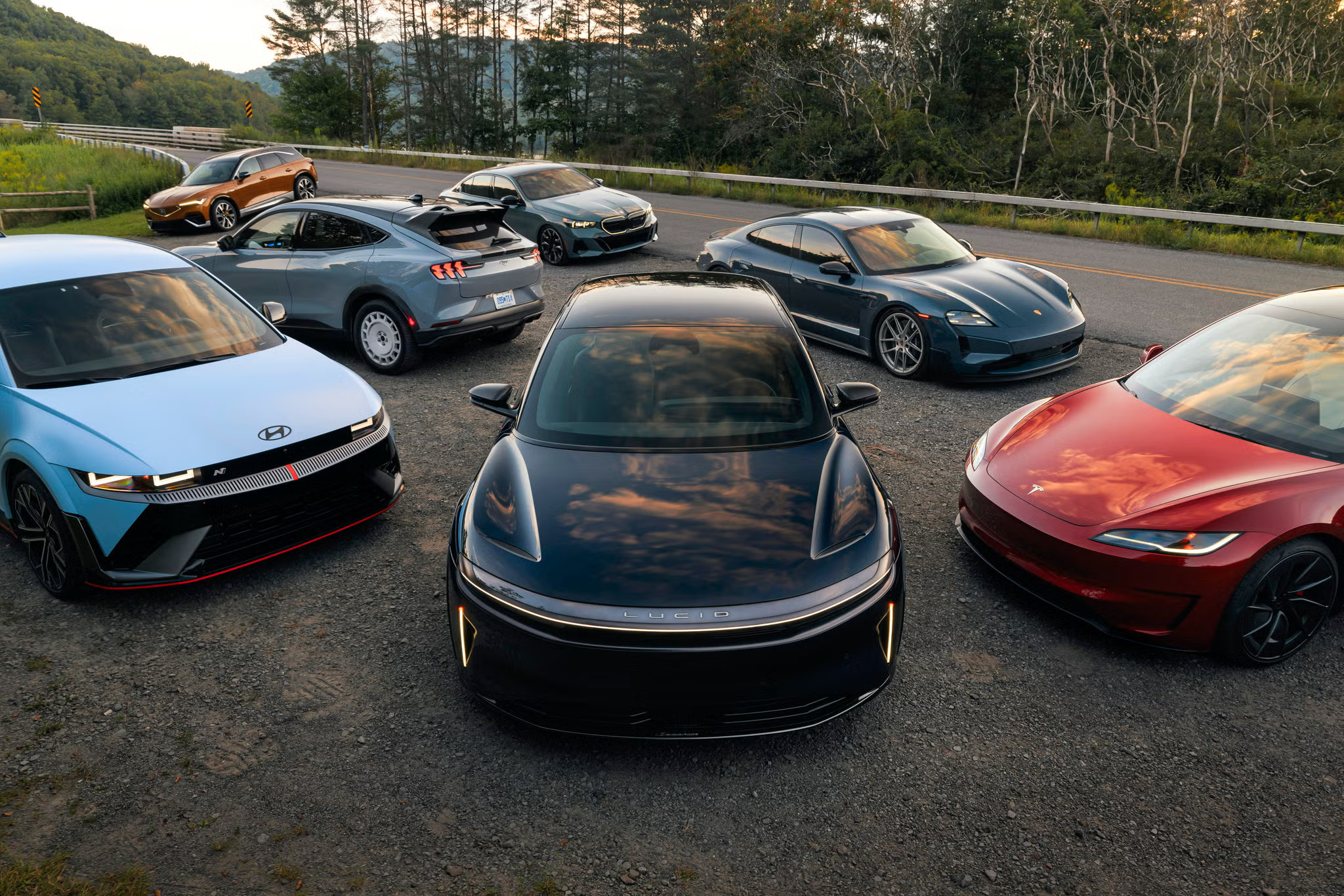 Photo of electric sports cars, Road & Track’s 2025 Performance EV of the Year