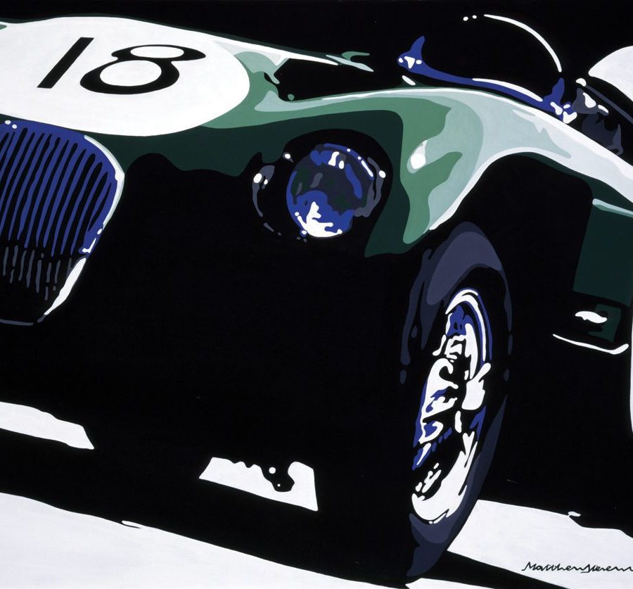 Jaguar C-Type Artwork