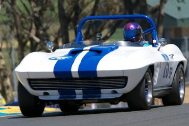 Head of the Class - Terry Gough in his very fast 1965 Chevrolet Corvette
