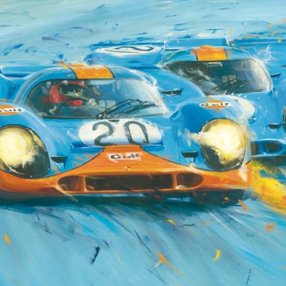 Gulf Porsche 917 Artwork