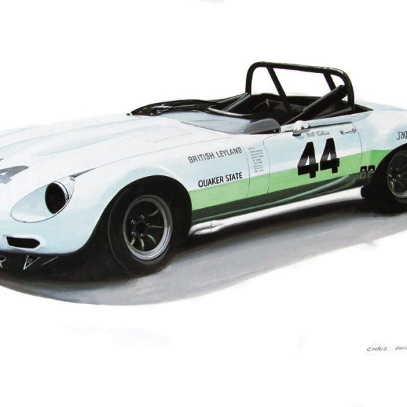 Jaguar E-Type Artwork