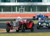 Alex Pilkington bends his Alfa Romeo 6C 1750 into a right-hander. Photo: Pete Austin