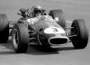 Jack Brabham became the first man to win a Grand Prix in a car of his own construction by driving Brabam BT24/01 to victory in the ’67 French GP. Photo: F1Photo