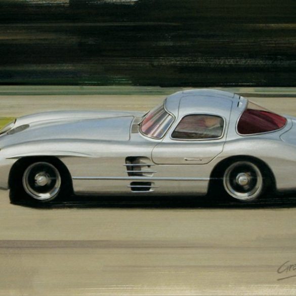 300 SLR Coupe Artwork