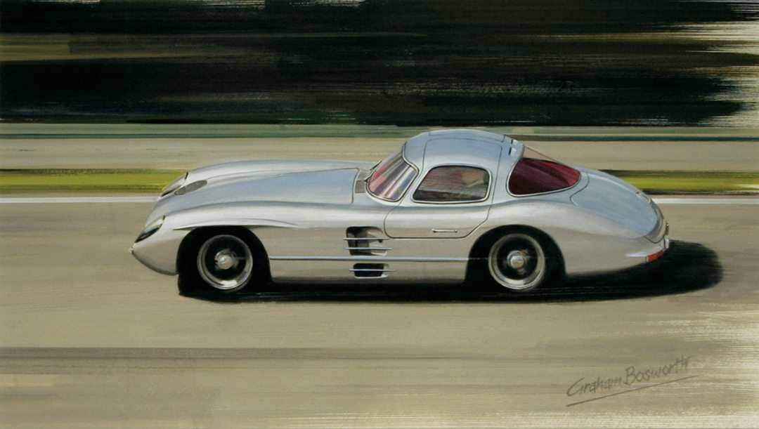 300 SLR Coupe Artwork