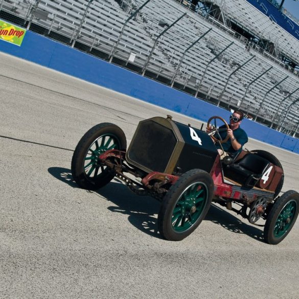 This 1914 LaFrance was driven by Mike Bauman. Photo: JR Schabowski
