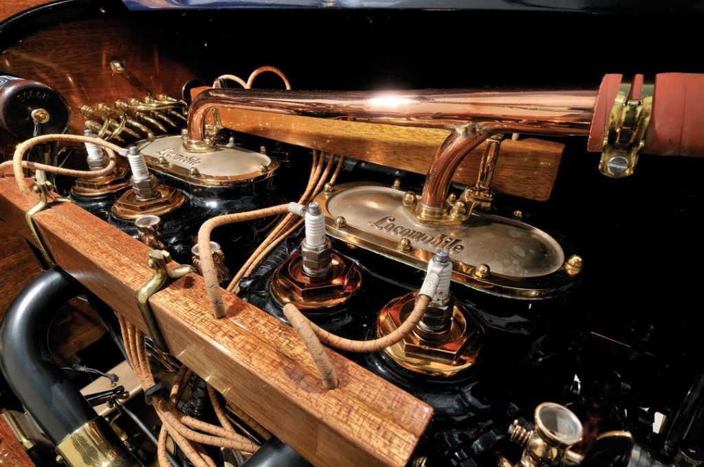 Locomobile Engine 1909 Locomobile - Born from Steam