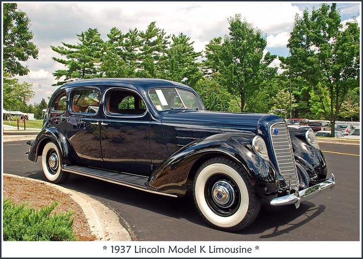 1937 Lincoln Model K Limousine