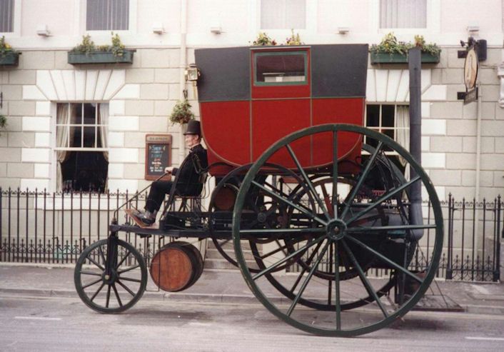 Richard Trevithick's Electric Carriage (a replica)