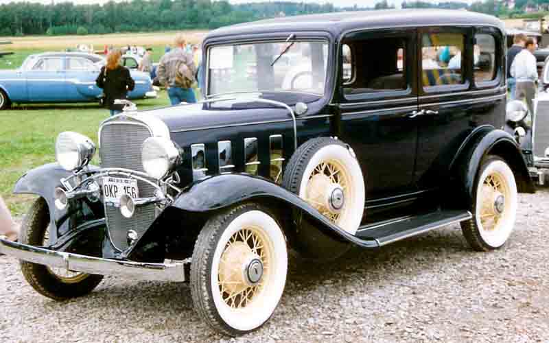 1932 Chevrolet Confederate BA 4-Door Sedan