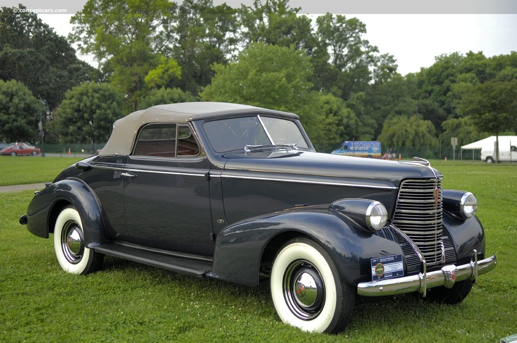 1938 Oldsmobile L-38 Convertible Coupe