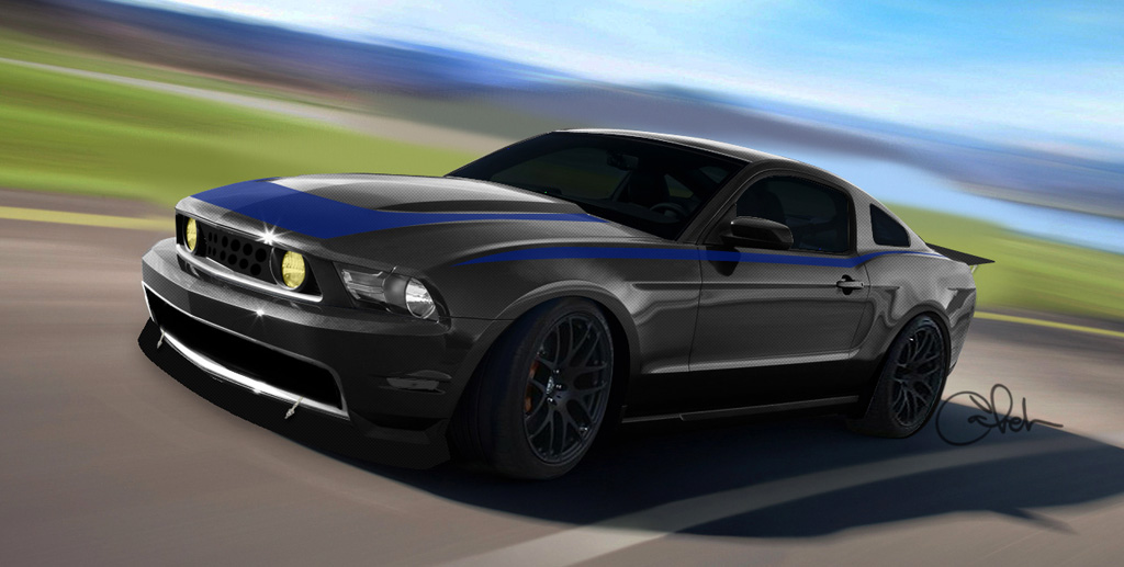 2009 Vaughn Gittin Jr. Mustang RTR-C