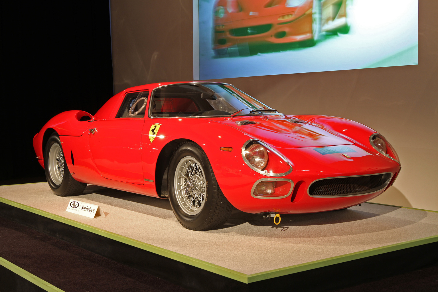 The Legendary 1964 Ferrari 250 LM Race Car Heads to Auction