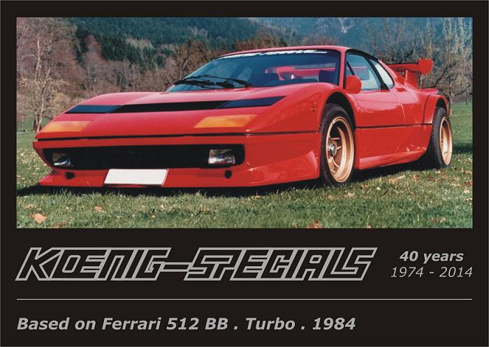 1983 Koenig-Specials 512 BBi Turbo