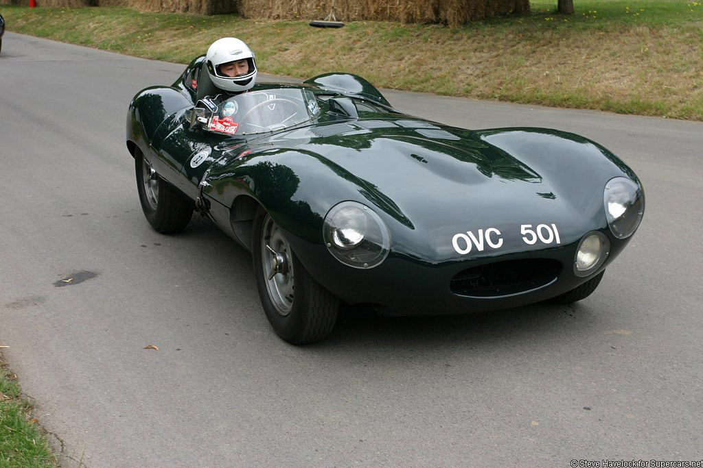 Jaguar d type 1954