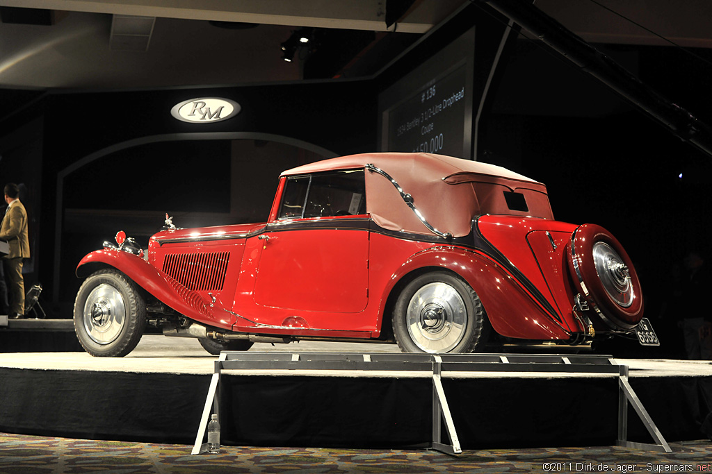 1934→1936 Bentley 3½ Litre