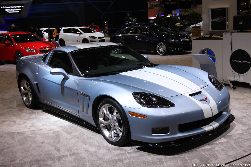 2011 Chevrolet Corvette Carlisle Blue Grand Sport Concept