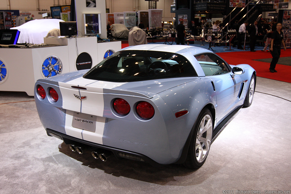 2011 Chevrolet Corvette Carlisle Blue Grand Sport Concept