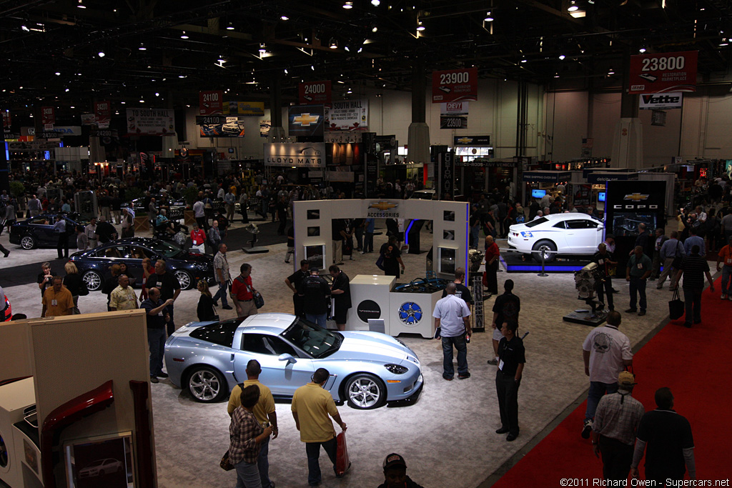 2011 Chevrolet Corvette Carlisle Blue Grand Sport Concept