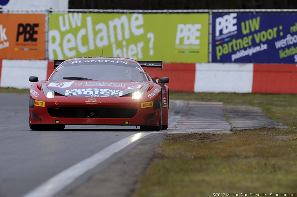 2012 FIA GT Championship at Zolder