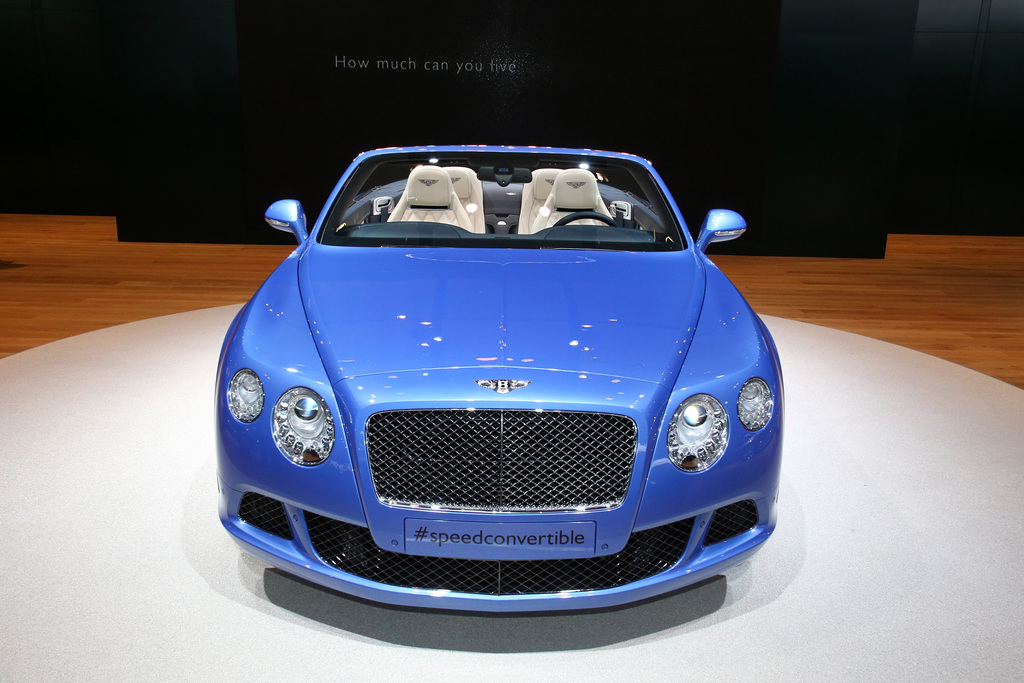 2013 Bentley Continental GT Speed Convertible Gallery
