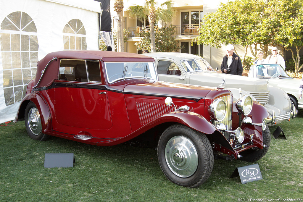 1934→1936 Bentley 3½ Litre