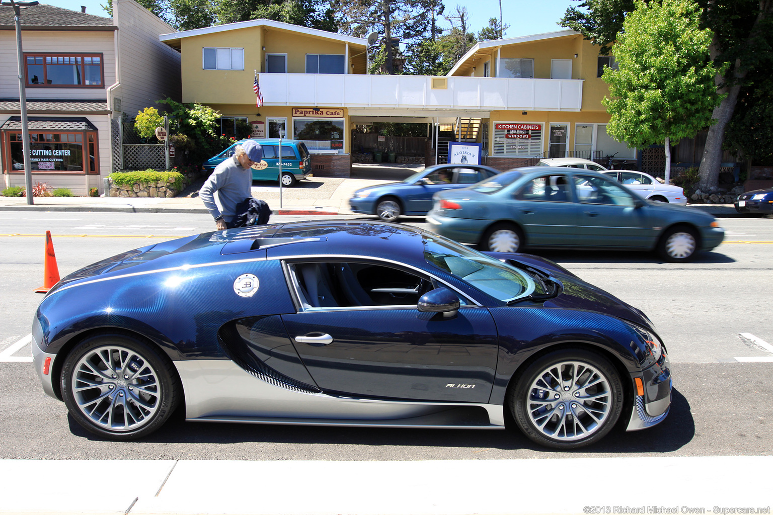 Bugatti ALKON delivered new in Monterey