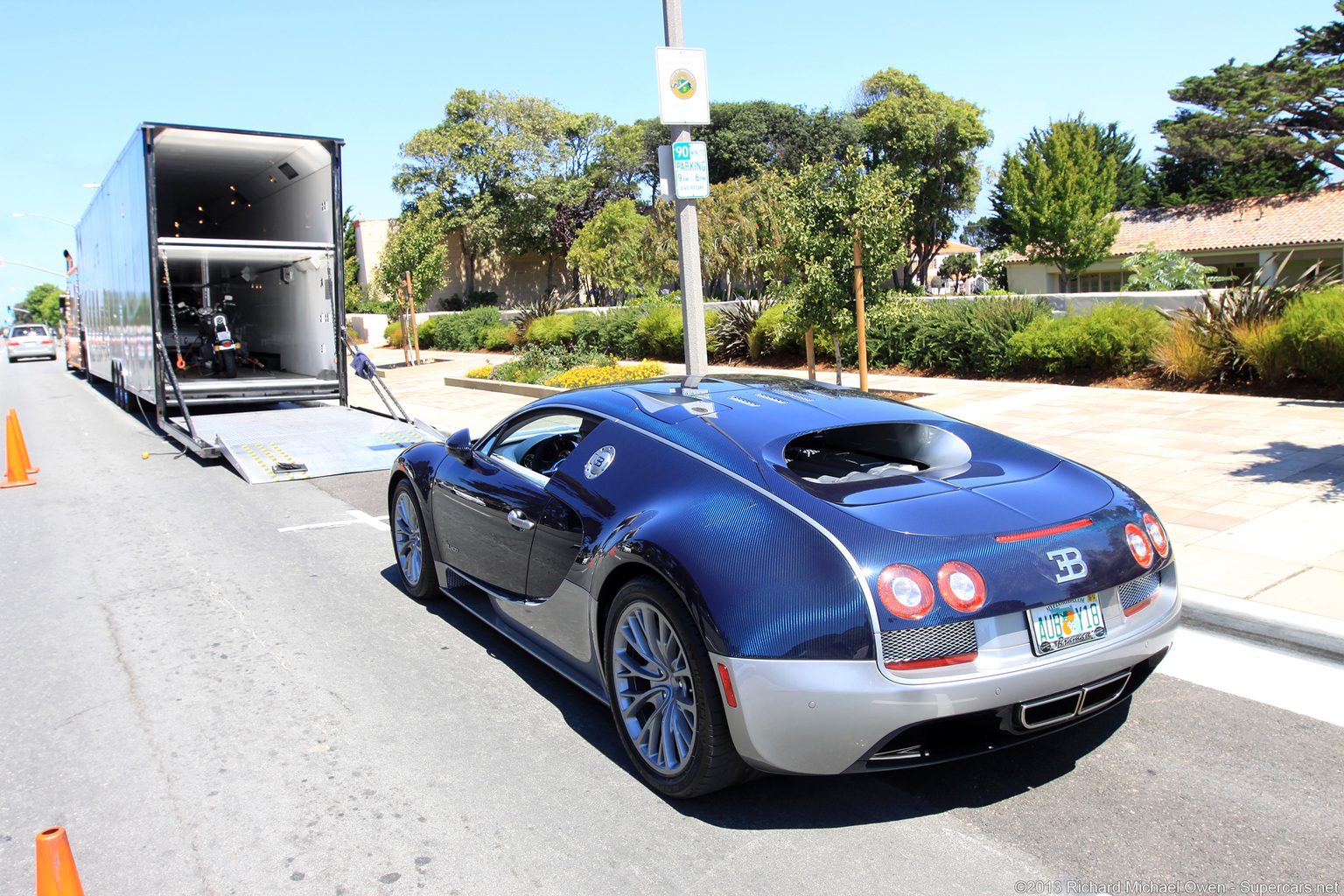 Bugatti ALKON delivered new in Monterey