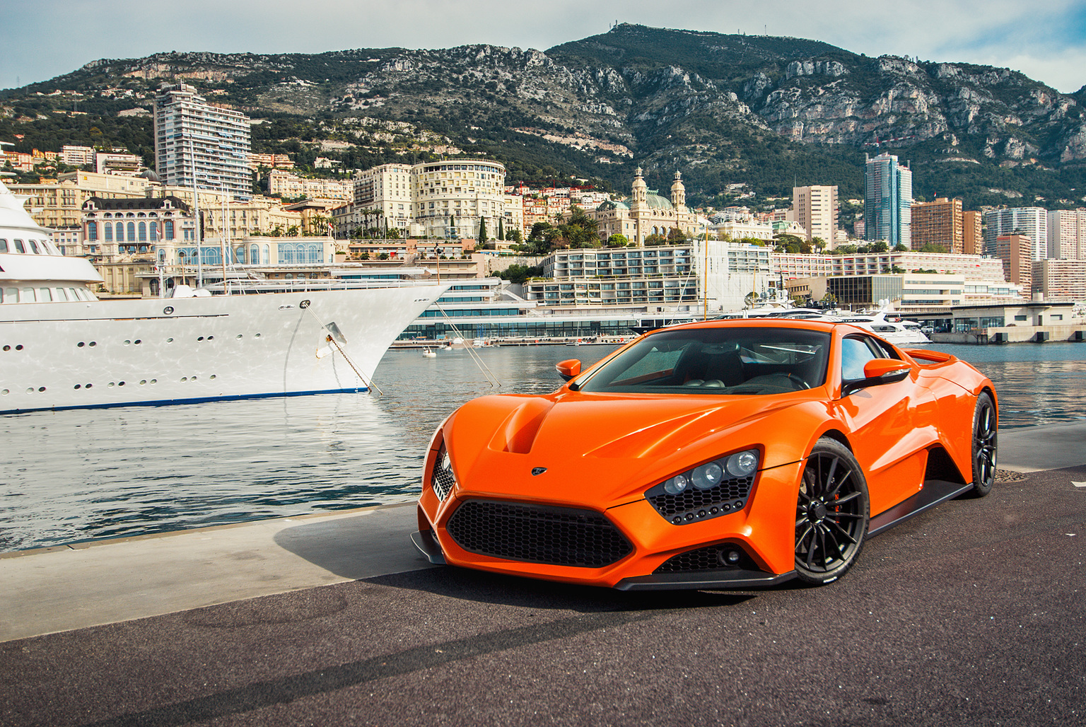 Zenvo ST1 tours Monaco-1