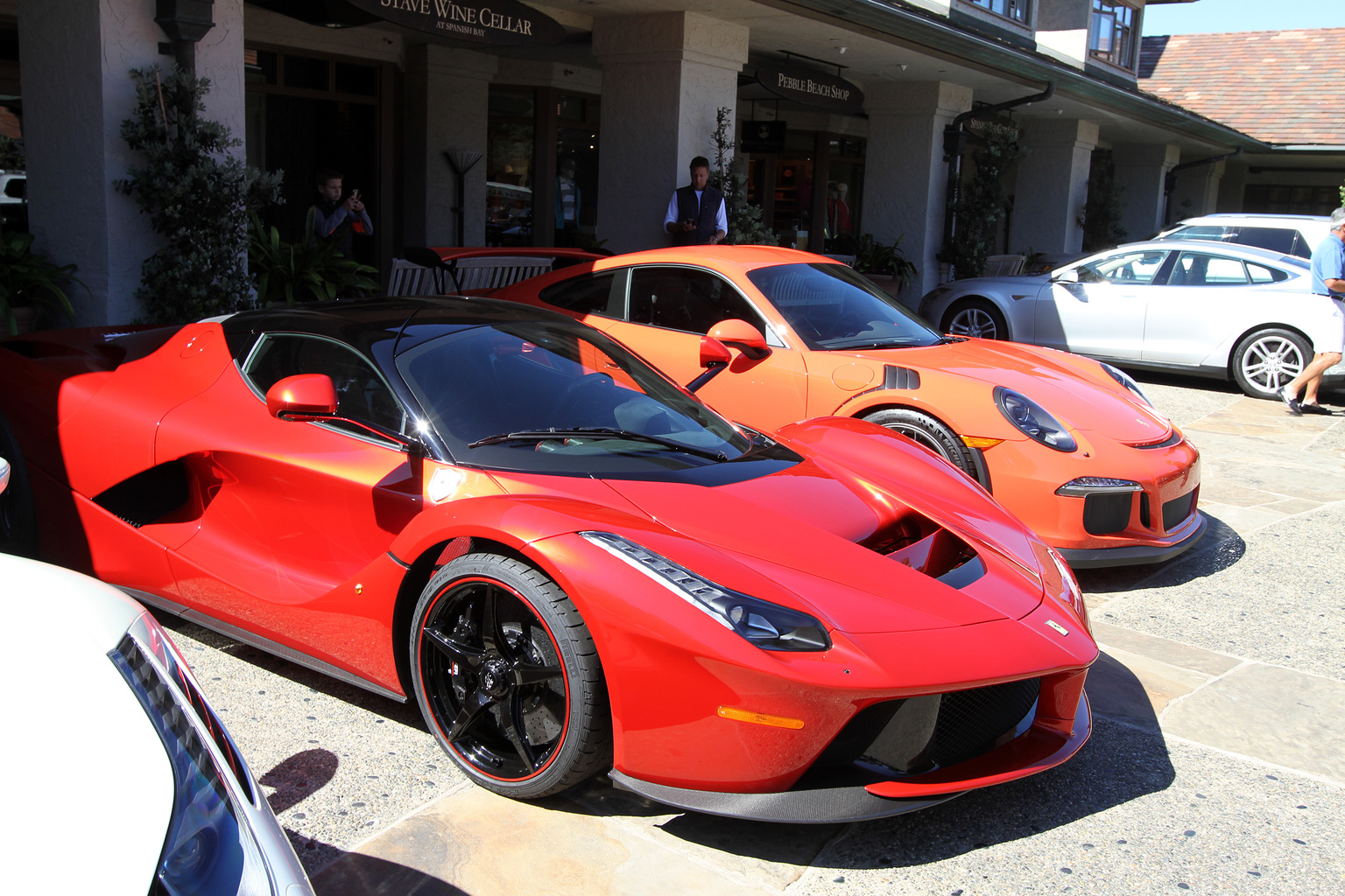 LaFerrari's of #carweek2015