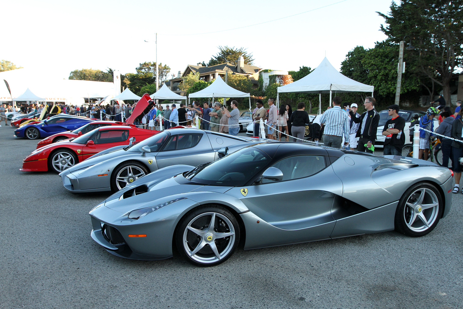 LaFerrari's of #carweek2015