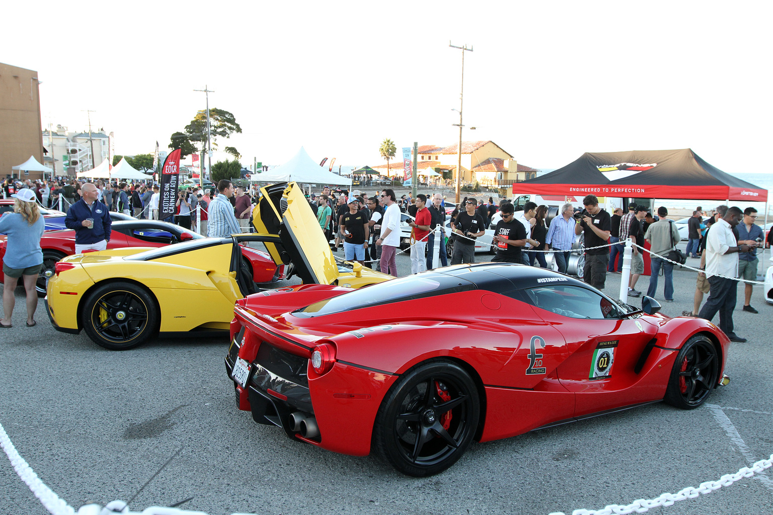 LaFerrari's of #carweek2015