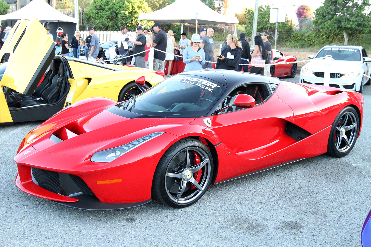 LaFerrari's of #carweek2015