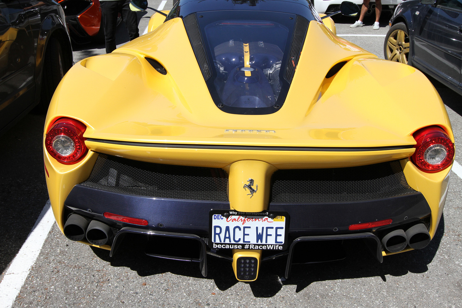 LaFerrari's of #carweek2015