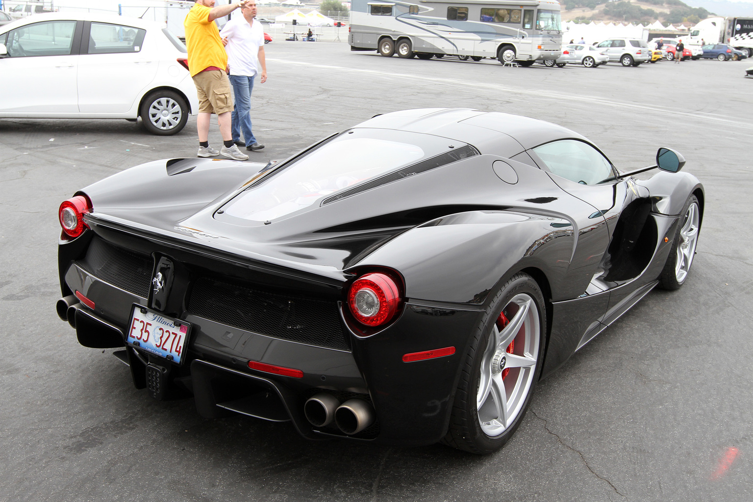 LaFerrari's of #carweek2015