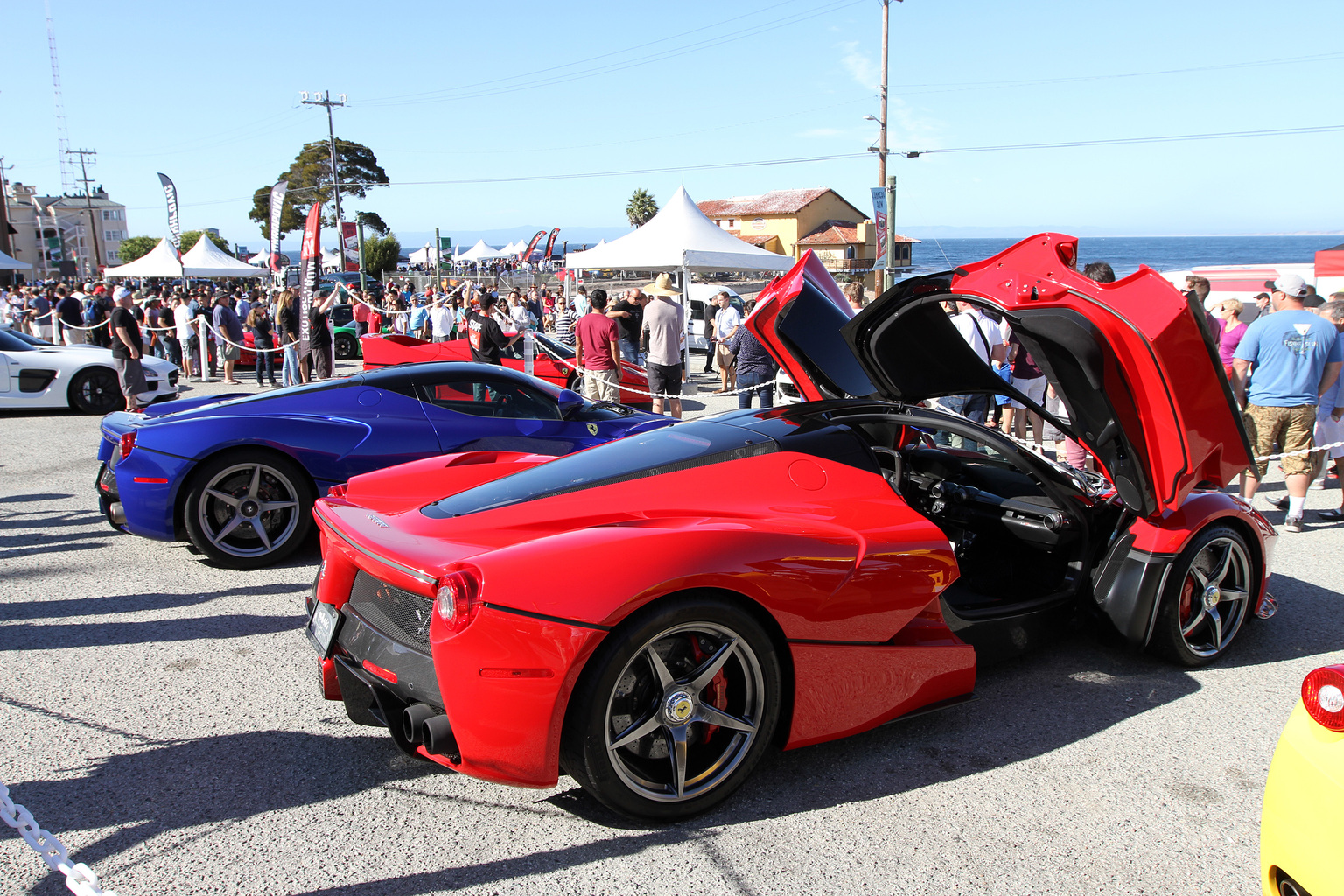 LaFerrari's of #carweek2015