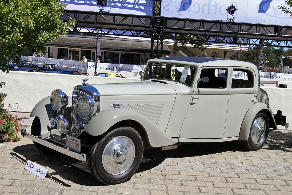 1934→1936 Bentley 3½ Litre