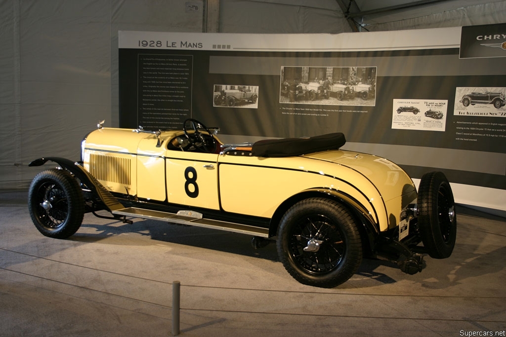 1928 Chrysler 72 Le Mans