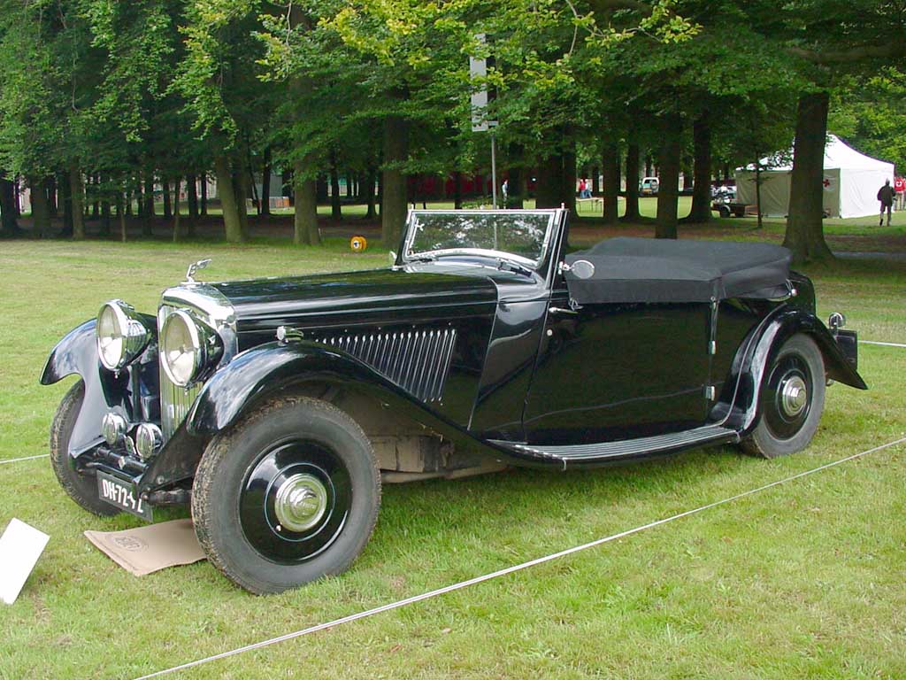 1934→1936 Bentley 3½ Litre