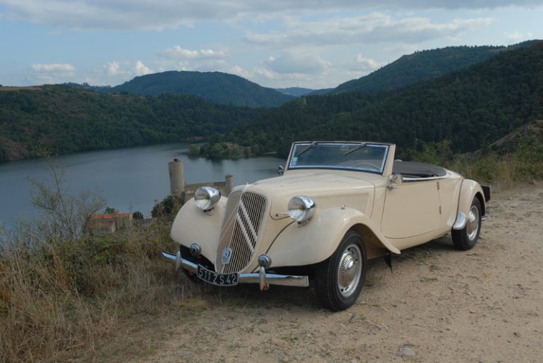 Devos SB 1/43 - Citroen Traction 15 Six Cabriolet 1939 Rouge N°116