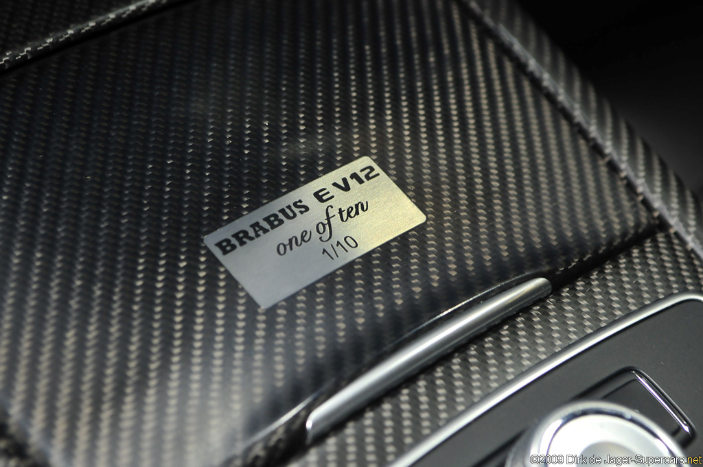 2009 Brabus E V12 ‘Black Baron’ Gallery