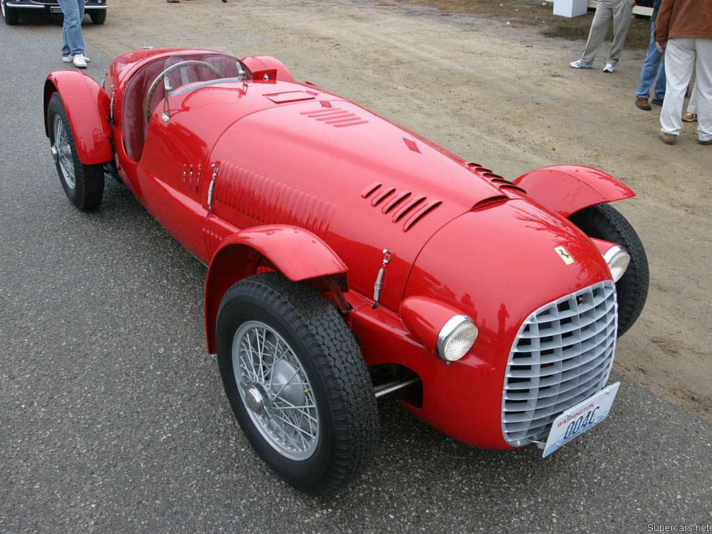 1948 Ferrari 166 Inter Spyder Corsa Gallery