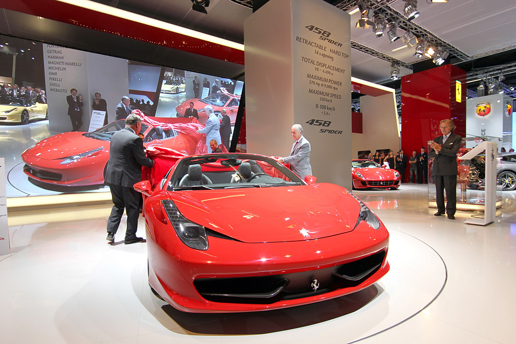 2011 Ferrari 458 Spider Gallery