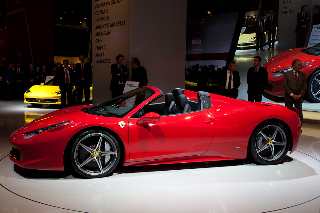 2011 Ferrari 458 Spider Gallery