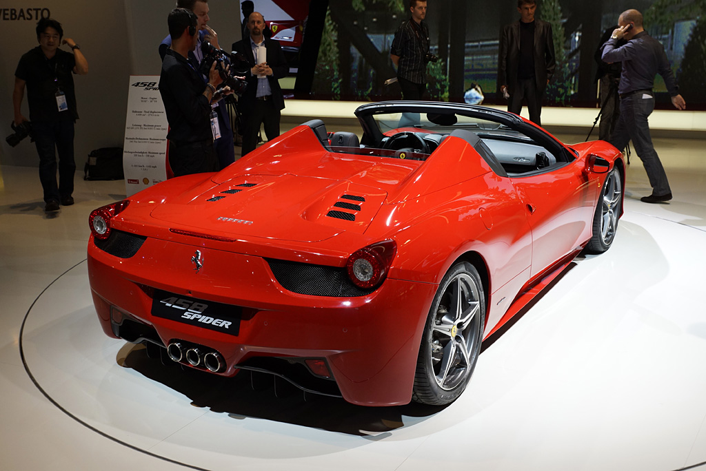 2011 Ferrari 458 Spider Gallery