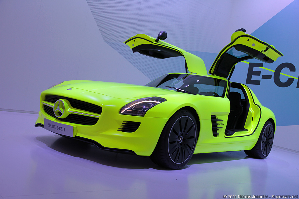 2011 Mercedes-Benz SLS AMG E-CELL