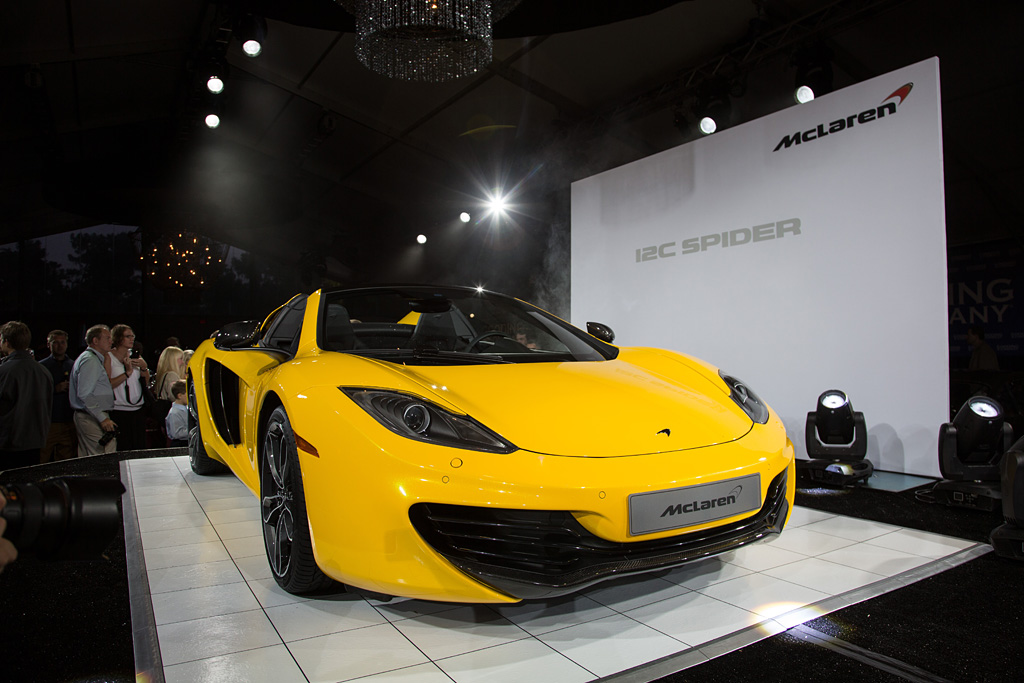 2012 McLaren MP4-12C Spider Gallery