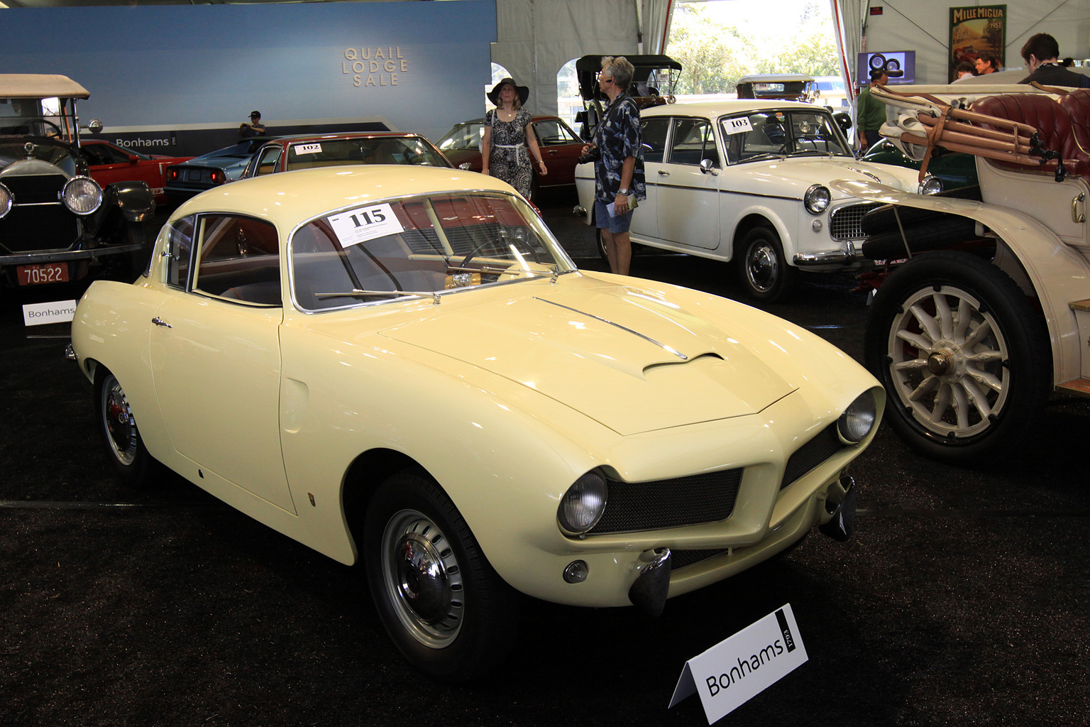 1953 Bertone-Stanguellini 1100 Berlinetta