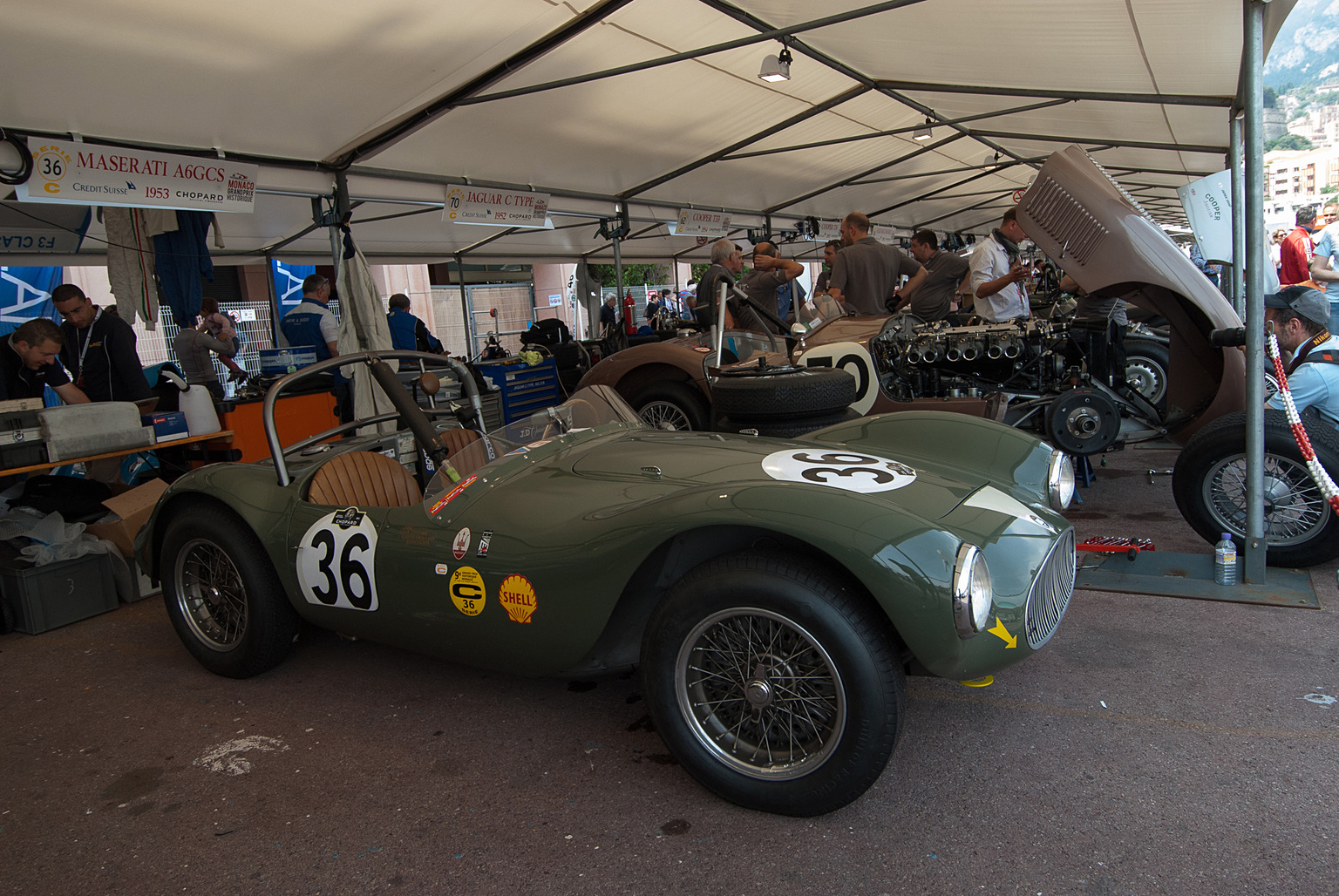 1953 Maserati A6GCS/53 Spyder Gallery